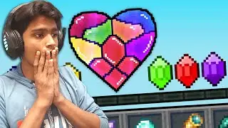 MINECRAFT BUT WITH SINGLE INFINITY HEART !!
