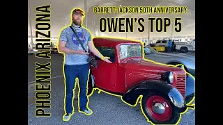 Barrett-Jackson 50th Anniversary | Owen's Top 5