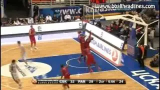 Dmitry Sokolov accidentally hits Andrey Vorontsevich