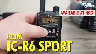 ICOM IC-R6 Sport - Ham Radio Outlet