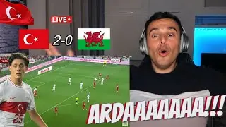 Italian Reaction 🇹🇷 Türkiye 2-0 Galler (Özet) | Arda Güler ve Umut Nayir'den ilk gol | EURO 2024