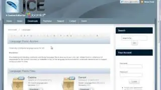Установка продвинутого JCE редактора для Joomla