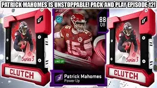 PATRICK MAHOMES IS UNSTOPPABLE! PACK AND PLAY EPISODE 12! | MADDEN 20 ULTIMATE TEAM