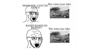 Tutorial: How to justify your war crimes.