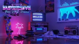 Neon VHS Dreams // 80s Synthwave Mix Retrowave for Retro Nights [SUPERWAVE]