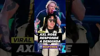 AXL ROSE ¿COMETIÓ 4BUSO? 🚨
