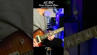 Down Payment Blues - ACDC. Guitar Solo Cover Kelly Dean Allen #angusyoung #classicrock #guitarsolo