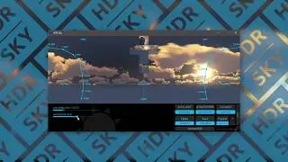 HDR Sky: Unlimited custom 32-bit animated Sky and Weather HDRI maps for arch-viz, 3D, CGI and VFX