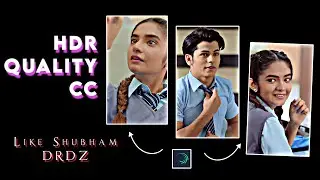 Color Grading Like SHUBHAM_DRDZ | 4k HDR CC in Alight motion | With Preset | Alight Motion HD Cc