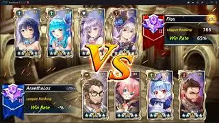 [King's Raid PvP]  Season 1 (Day 2: Pt 2) - Who said Pavel is not strong in arena?