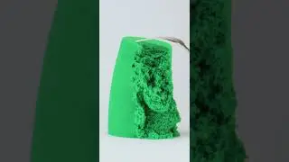 Kinetic Sand ASMR with a FORK #kineticsand #shorts