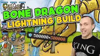 Grow Castle Bone Dragon Build ⚡ Lightning Setup