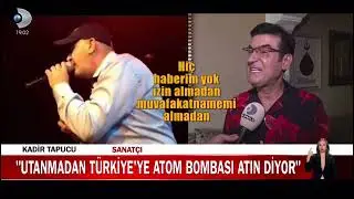 Kadir Tapucu İsrailli şarkıcı Ofer Levi’ye ateş püskürdü!