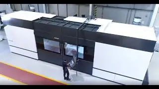 Correa bed type milling machine NORMA with orthogonal head OAD