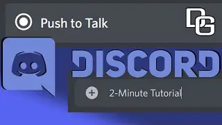 How to Enable Push To Talk on Discord in 2 Minutes Push-To-Talk Tutorial