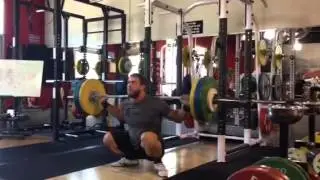 Dmitry Klokov - press snatch grip + sots press - 120 kg (264 lb)