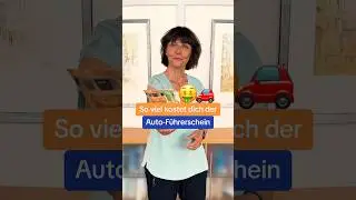 So viel kostet dich der Auto-Führerschein #auto #fahren