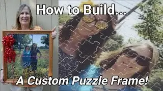 How To Build a Custom Puzzle Frame