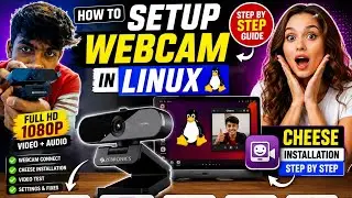 Linux Webcam Setup Tutorial 🔥 Install Cheese & Test USB Webcam in 3 Minutes