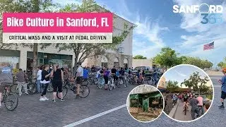 Critical Mass Sanford FL and a visit at Pedal Driven