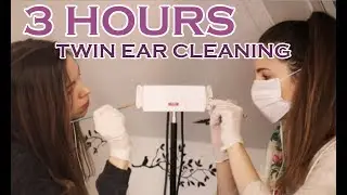 3 Hours Intense Twin ASMR Ear Cleaning