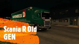 Euro Truck Simulator 2 SCANIA R OLD GEN OPEN PIPE SOUND    Zurich to Turin