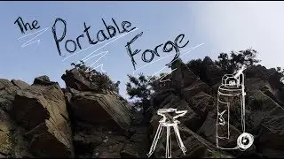 My Portable Forge set up, Nate's Forge
