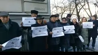 Пикеты в Москве. Против Штыгашева & Трапезникова