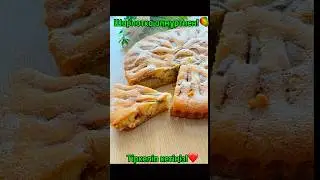 Воздушный шарлотка с грушами🥭#шарлотка#казакшарецепт Полный рецепт на моем ютуб канале!