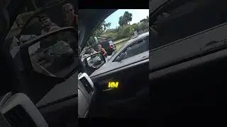 These bikers messed with the wrong driver! 🏍️🚗