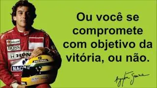 Frases Motivacionais Ayrton Senna