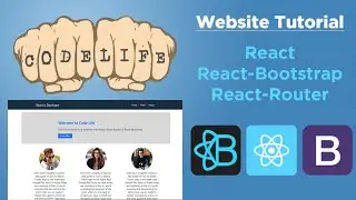 Build a Website with React, React-Bootstrap and React-Router #Final Part
