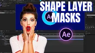 How To Create Shape Layer Masks in After Effects | Step-by-Step Tutorial
