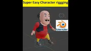 Quick,Easy and Advance | Character rigging | Blender 2.81 (Auto rig Addon )