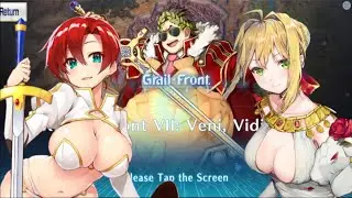Boudica & Nero VS Caesar Grail Front 7 [FGO NA]