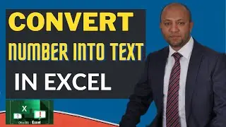 How to convert a number into text in Excel