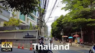 Walking tour until Chit lom station Bangkok, Thailand🇹🇭 | 4K60fps