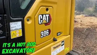 Caterpillar 306 mini excavator! 💪🏻
