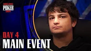 #WSOPE 2024 NLH MAIN EVENT | DAY 4 | BRACELET EVENT #13