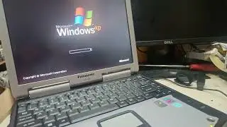 Panasonic Tough book Windows xp install
