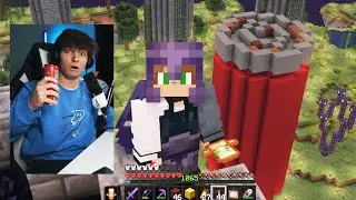 FINISHING THE MASSIVE SODA CAN IN THE MINECRAFT END (LIVE)