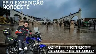 Ep.9 E CHEGUEI NO SANTUÁRIO DO BOM JESUS DA LAPA. VIAJANDO DE MOTO SOZINHO.EXPEDIÇÃO NORDESTE.