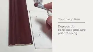 How to Use the KraftMaid Cabinet Touch Up Kit