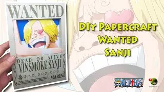 How to make Papercraft Wanted Sanji - One Piece