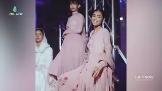 Showcasing the latest designs of Anju Modi at G20 Summit 2023 Bharat