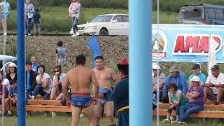 Потасовка Ринчин Санжеев - Аюр Алдаров. Алханай 2018 год.