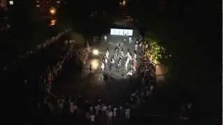 Ночной флешмоб выпускников Дрогичина