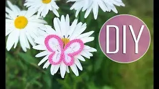 Вяжем милую бабочку крючком. How to crochet a nice butterfly