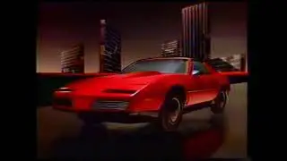 Pontiac Firebird TV Commercial - 1983!