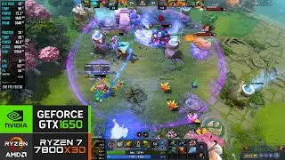 Dota 2 l GTX 1650 l 1080p Maximum Settings